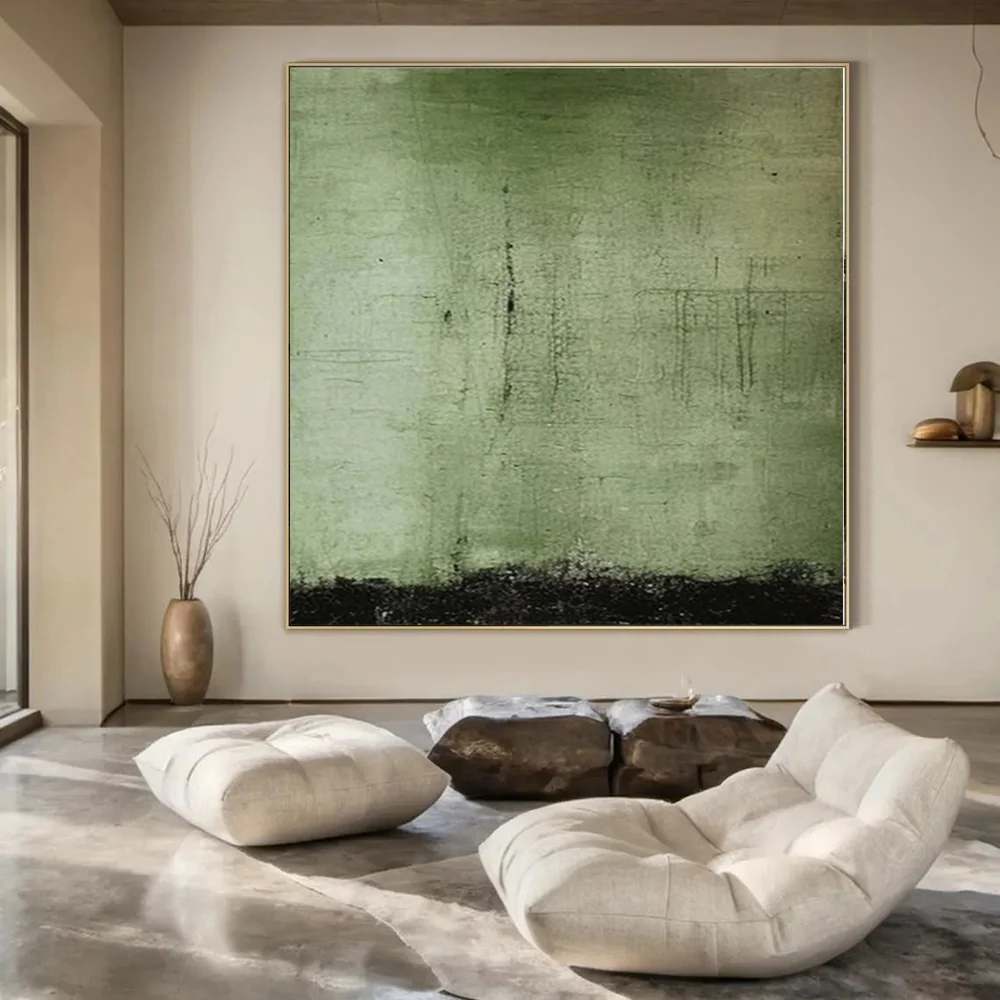 Big Nature Abstract scandinavian neutral Extra Large Wall Art for home