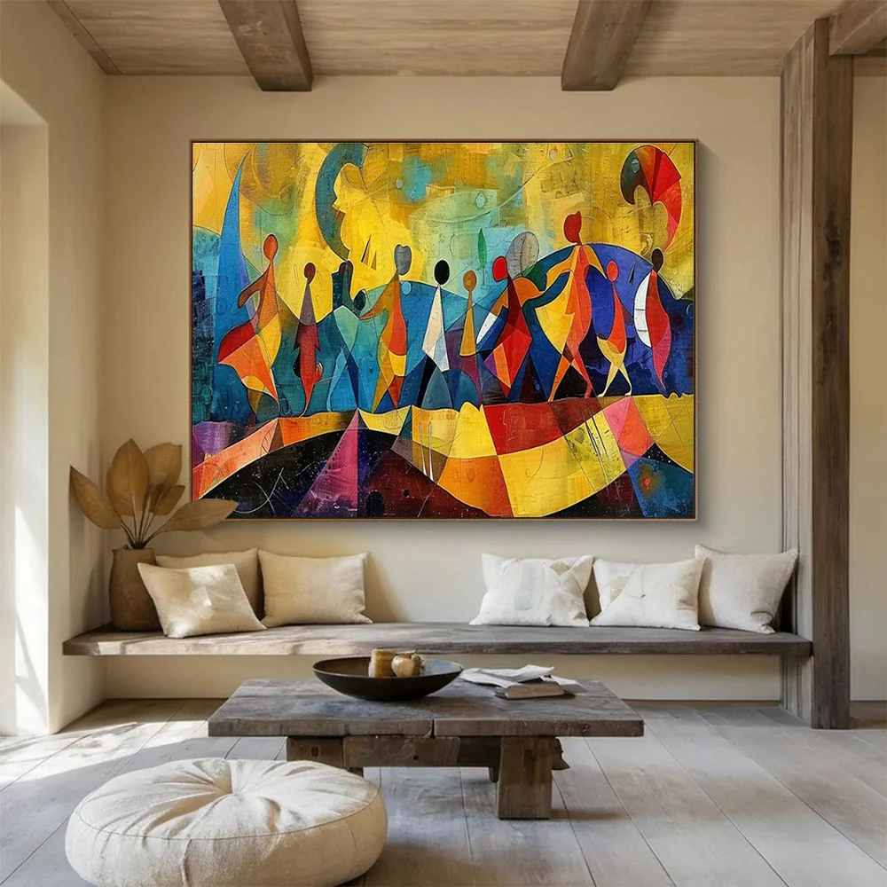 Sellers Hand-Painted Office original landscape painting for office