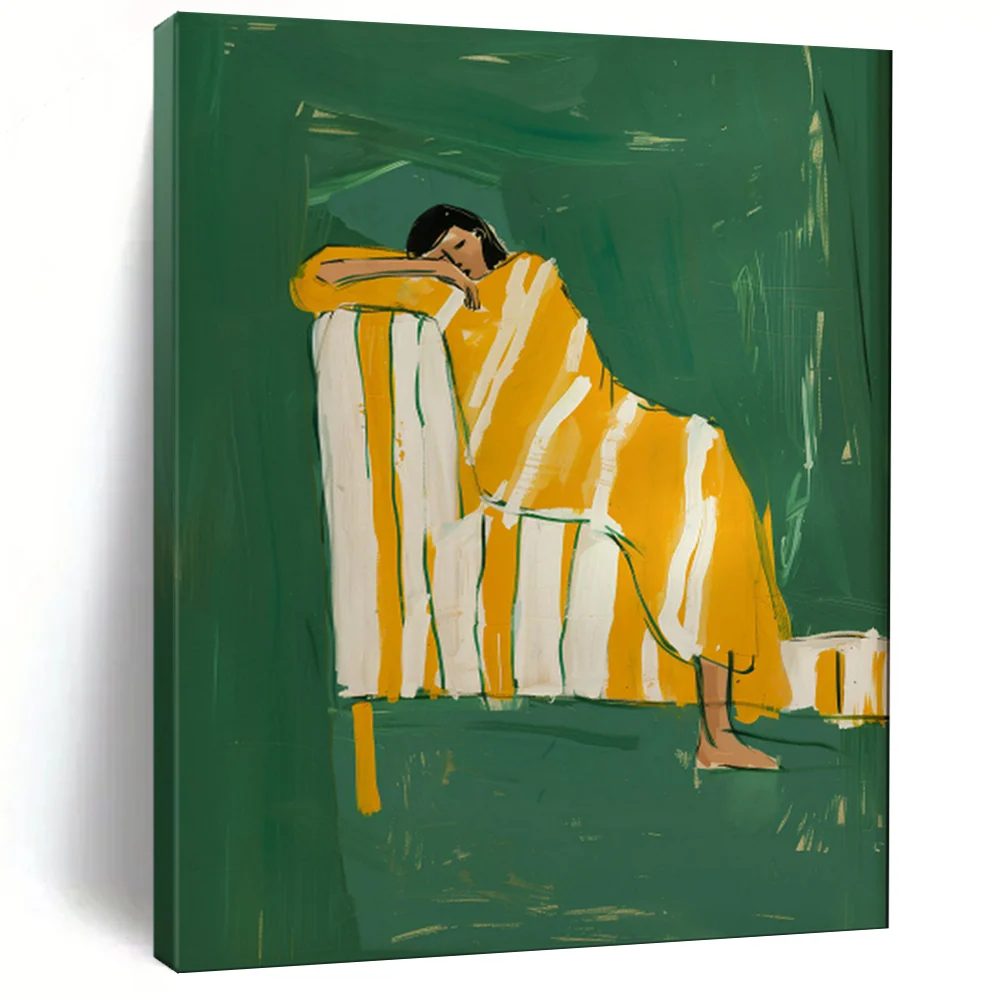 Bohemian Original Bedroom Painting Ideal Giant Abstract Wall Art JVM14