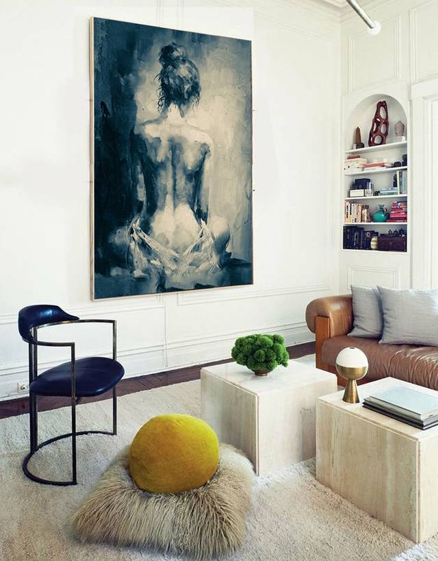 Hallway Hand-Painted Office extra large wall sculpture decor